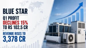 Blue Star Q1 Profit Declines 15% to Rs 102.5 Cr, Revenue Rises to 3,378 Cr