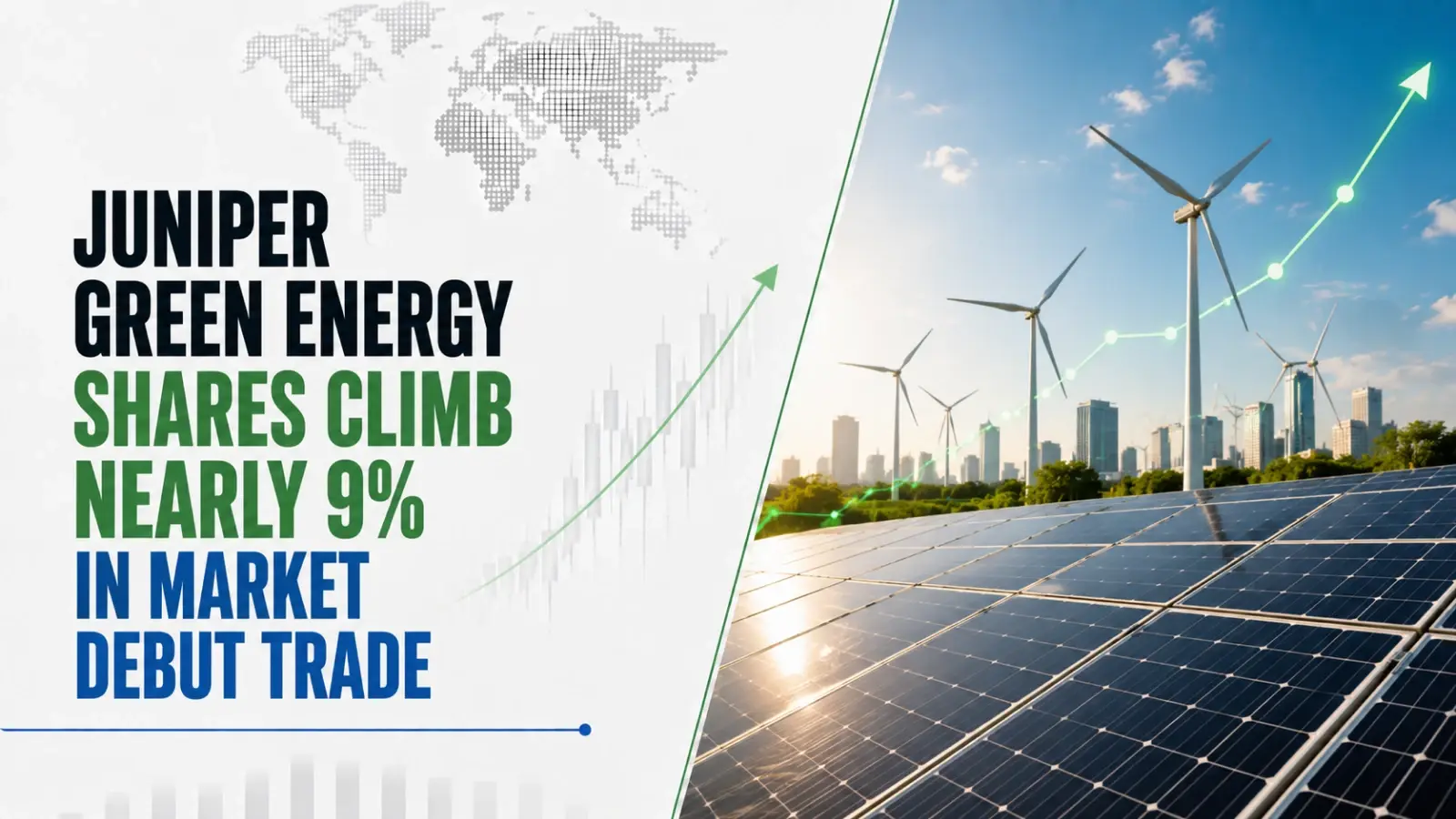 Juniper Green Energy Shares Climb Nearly 9% in Market Debut Trade