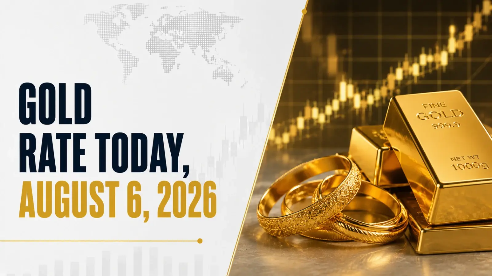 Gold Rate Today, August 6, 2026: Gold Extends Rebound; 24K Rises Rs 3,980 per 10 gm on Thursday 