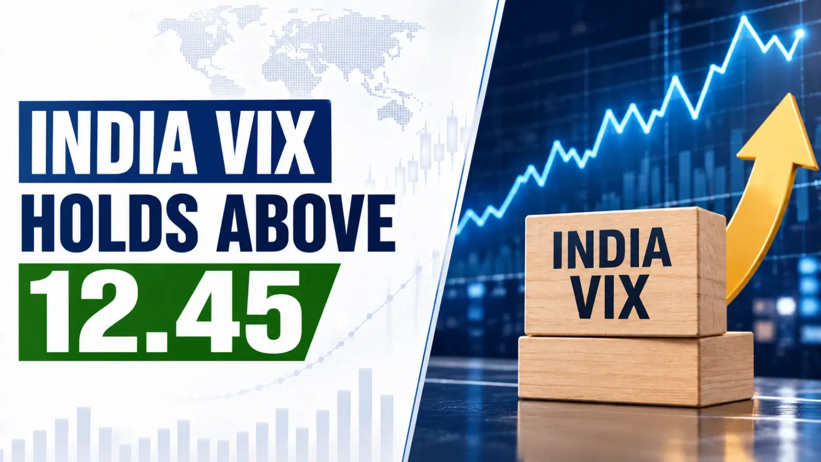 India VIX Holds Above 12.45 As RBI Policy Calm and Earnings Focus Keep Volatility Contained