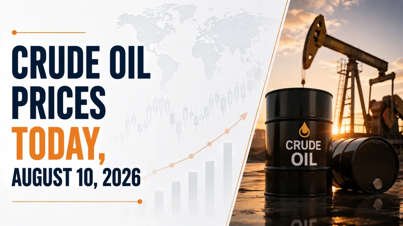 Crude Oil Prices Today, August 10, 2026: Prices Rise as Hormuz Reopening Remains Uncertain; Brent Tops $84