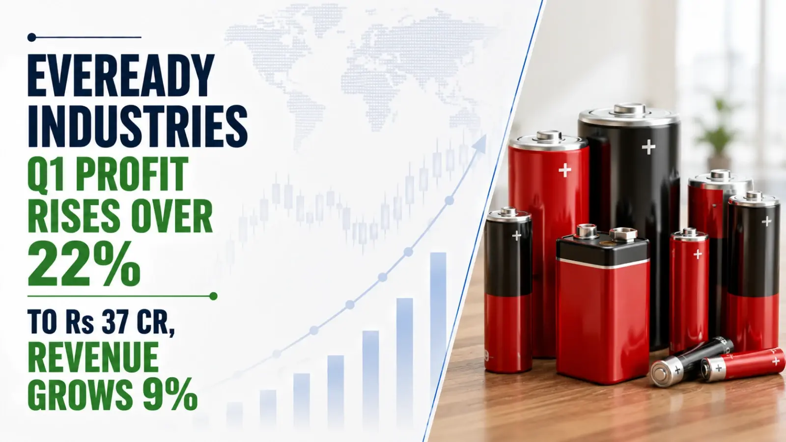 Eveready Industries Q1 Profit Rises Over 22% to Rs 37 Cr, Revenue Grows 9%
