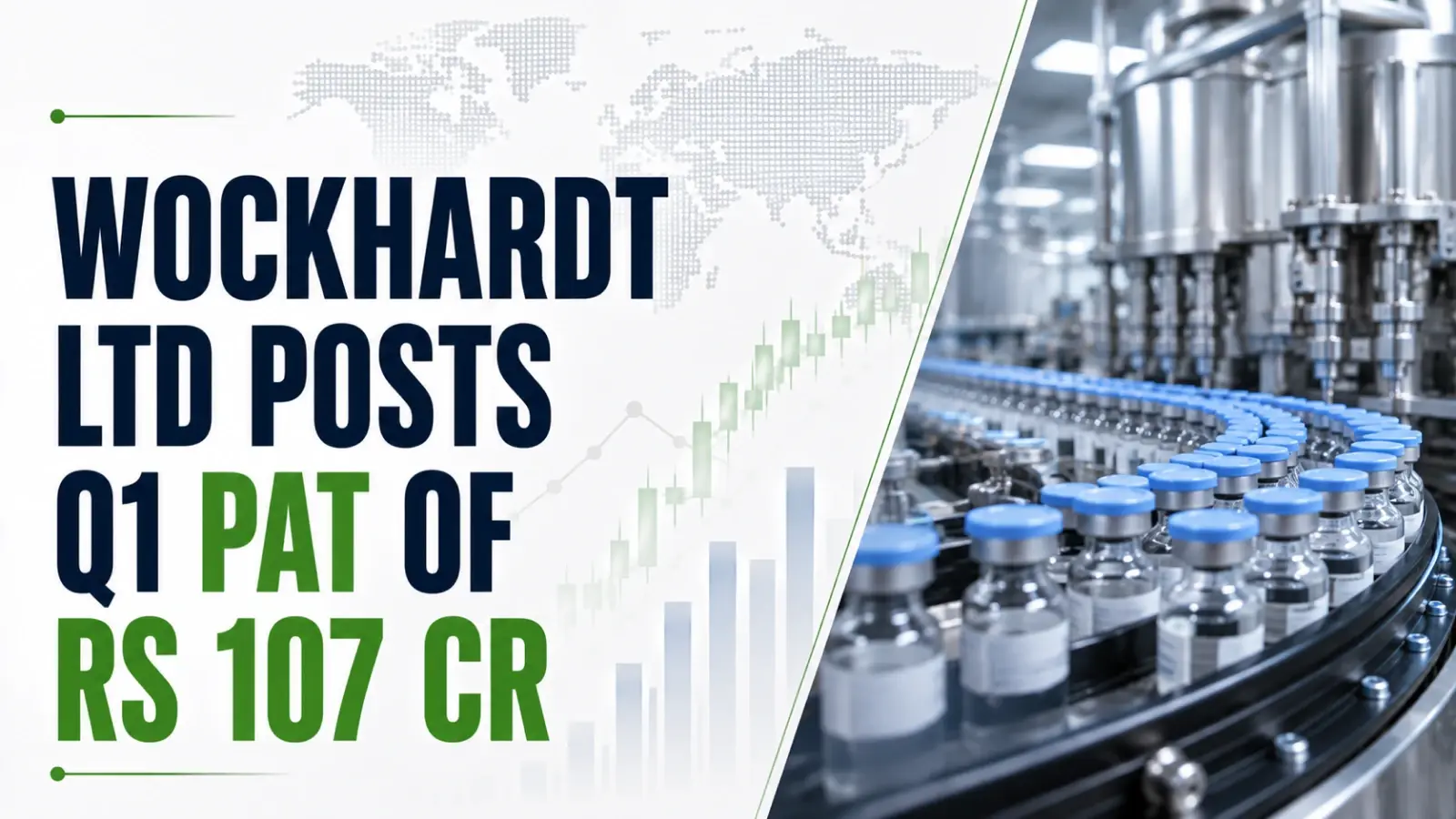 Wockhardt Ltd Posts Q1 PAT of Rs 107 cr