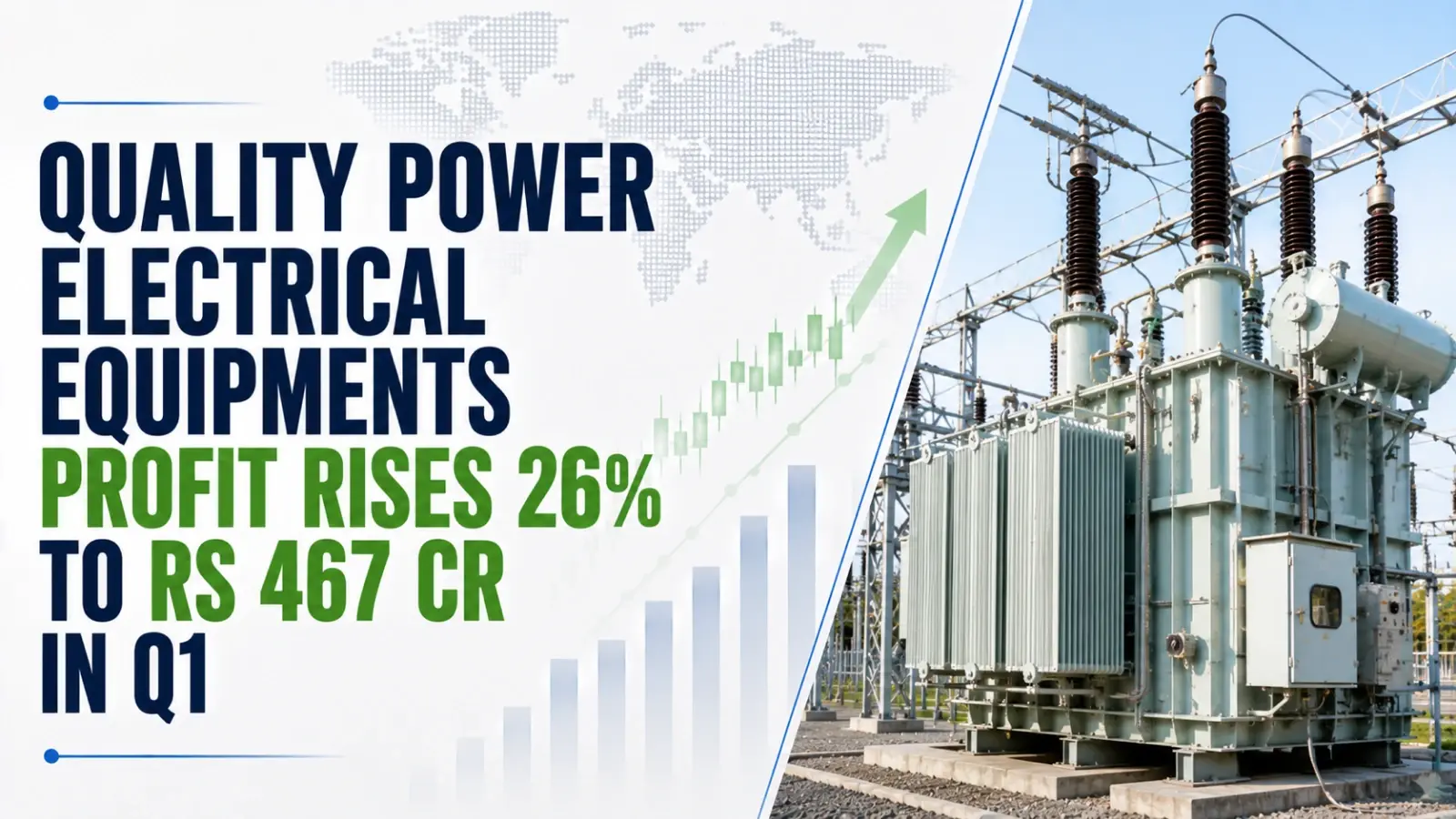 Quality Power Electrical Equipments Profit Rises 26% to Rs 467 Cr in Q1