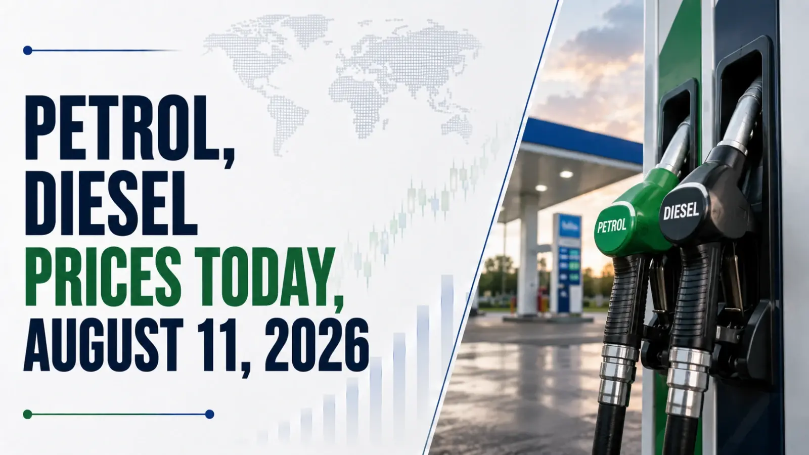 Petrol, Diesel Prices Today, August 11, 2026: Check Fuel Rates in Delhi, Mumbai, Kolkata, Chennai, Bengaluru, Hyderabad 