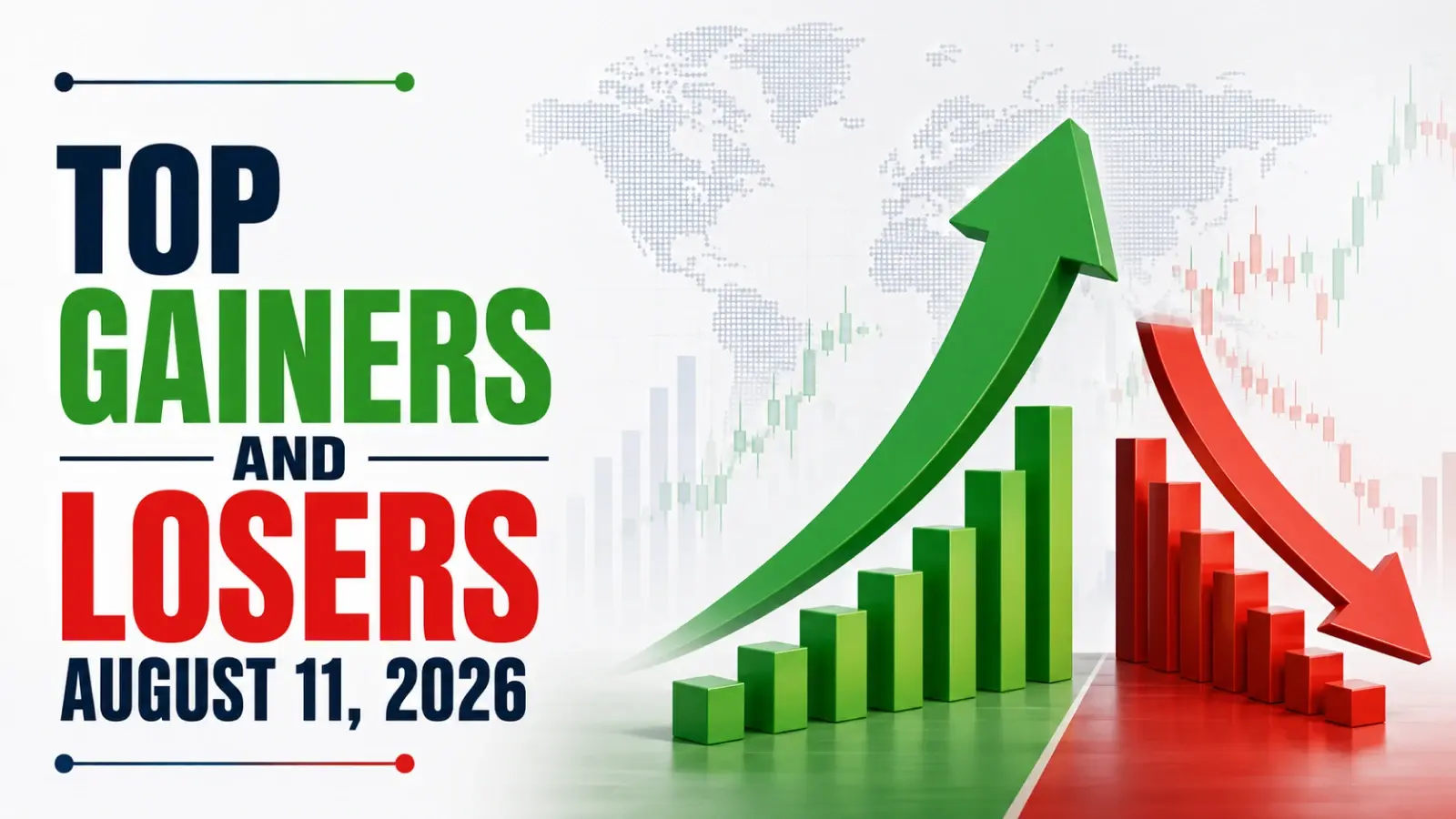 Top Gainers and Losers, August 11, 2026, 11:30 AM IST: Eicher Motors, Tata Consumer Products Among Stocks in Focus