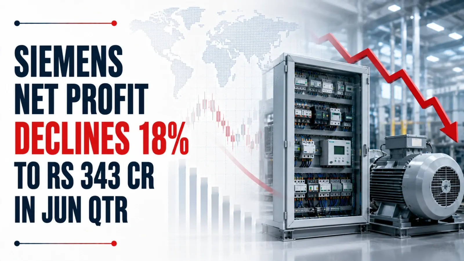 Siemens Net Profit Declines 18% to Rs 343 Cr in Jun Qtr