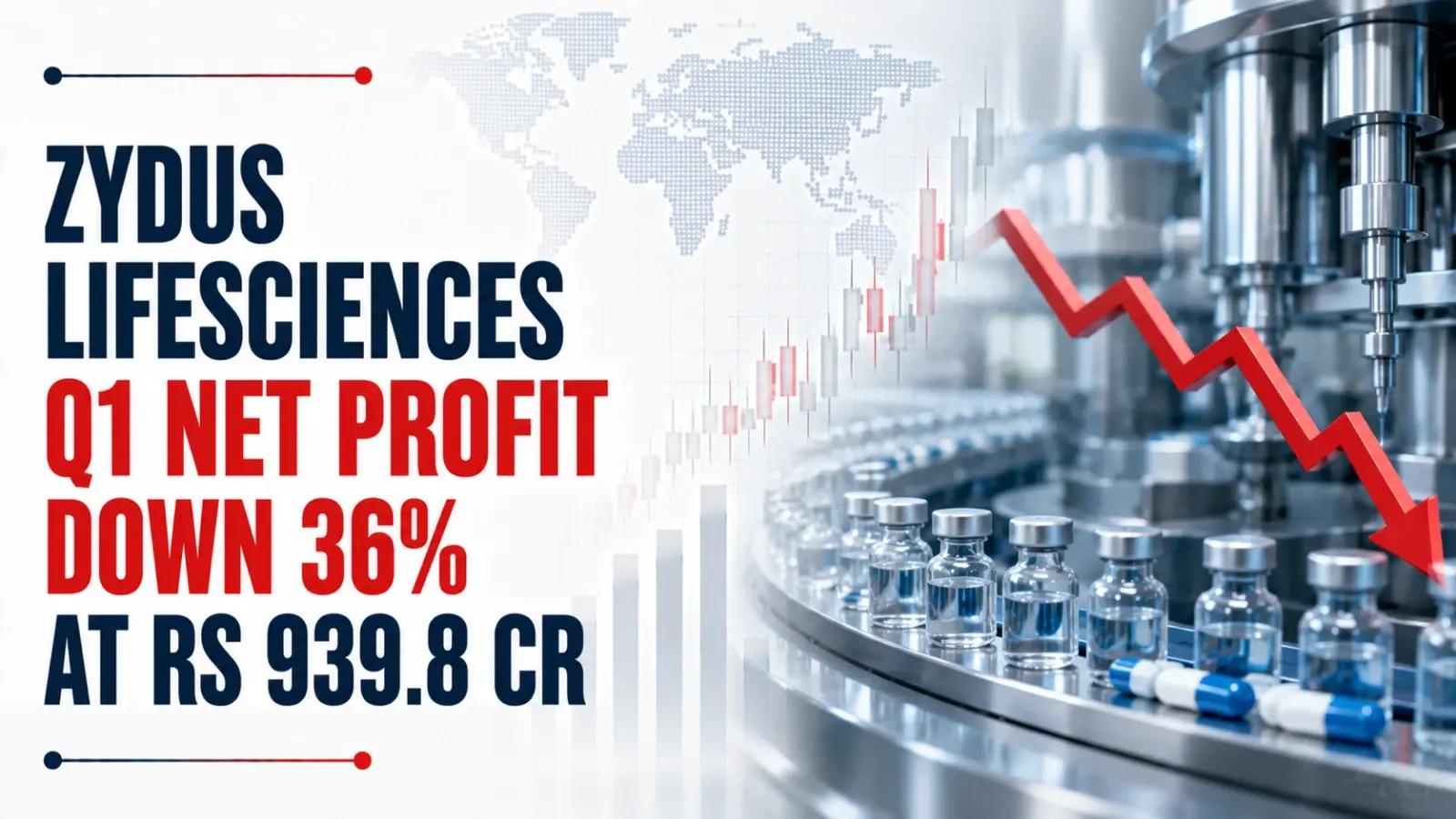 Zydus Lifesciences Q1 Net Profit Down 36% at Rs 939.8 Cr