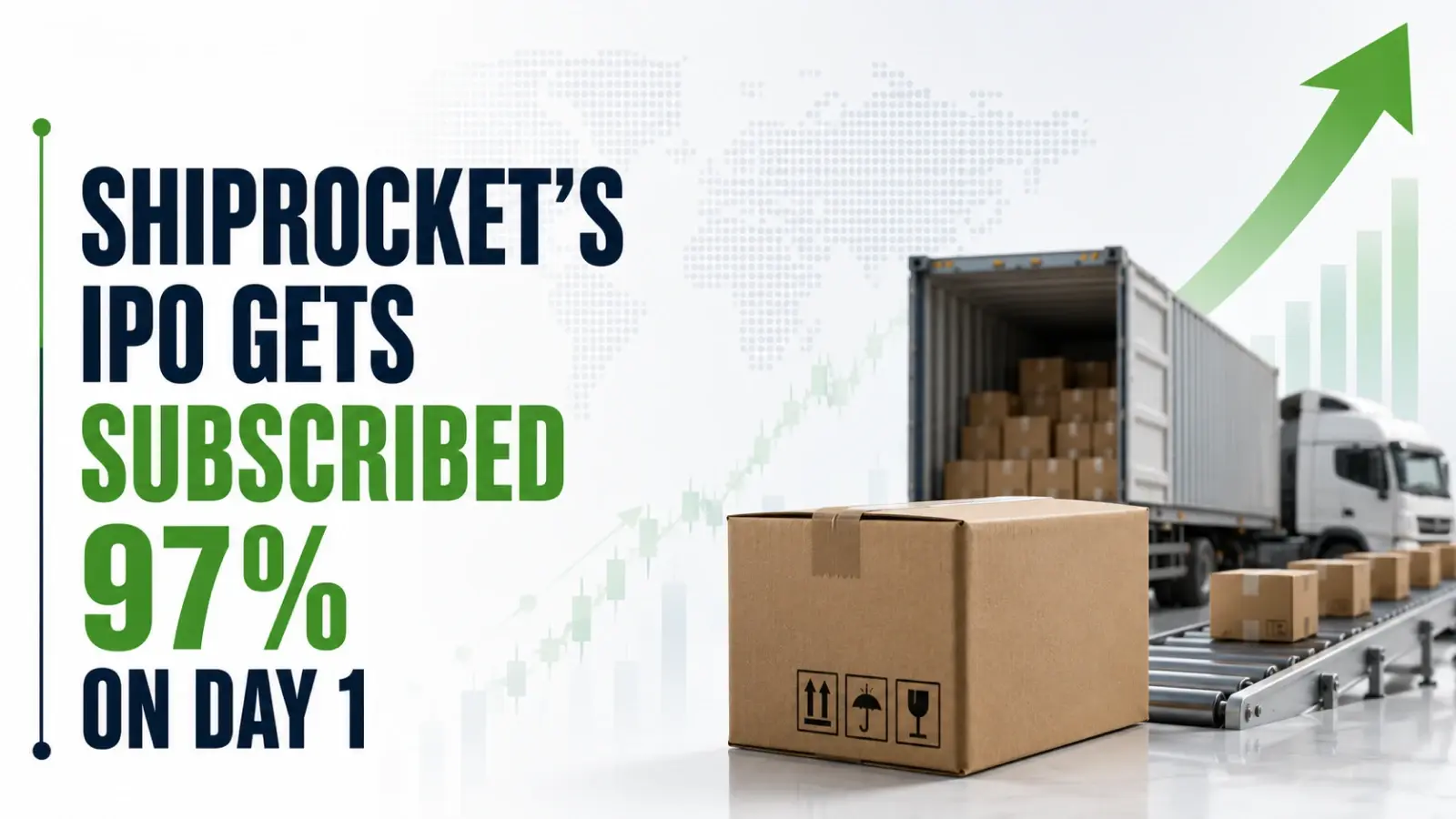 Shiprocket’s IPO Gets Subscribed 97% on Day 1