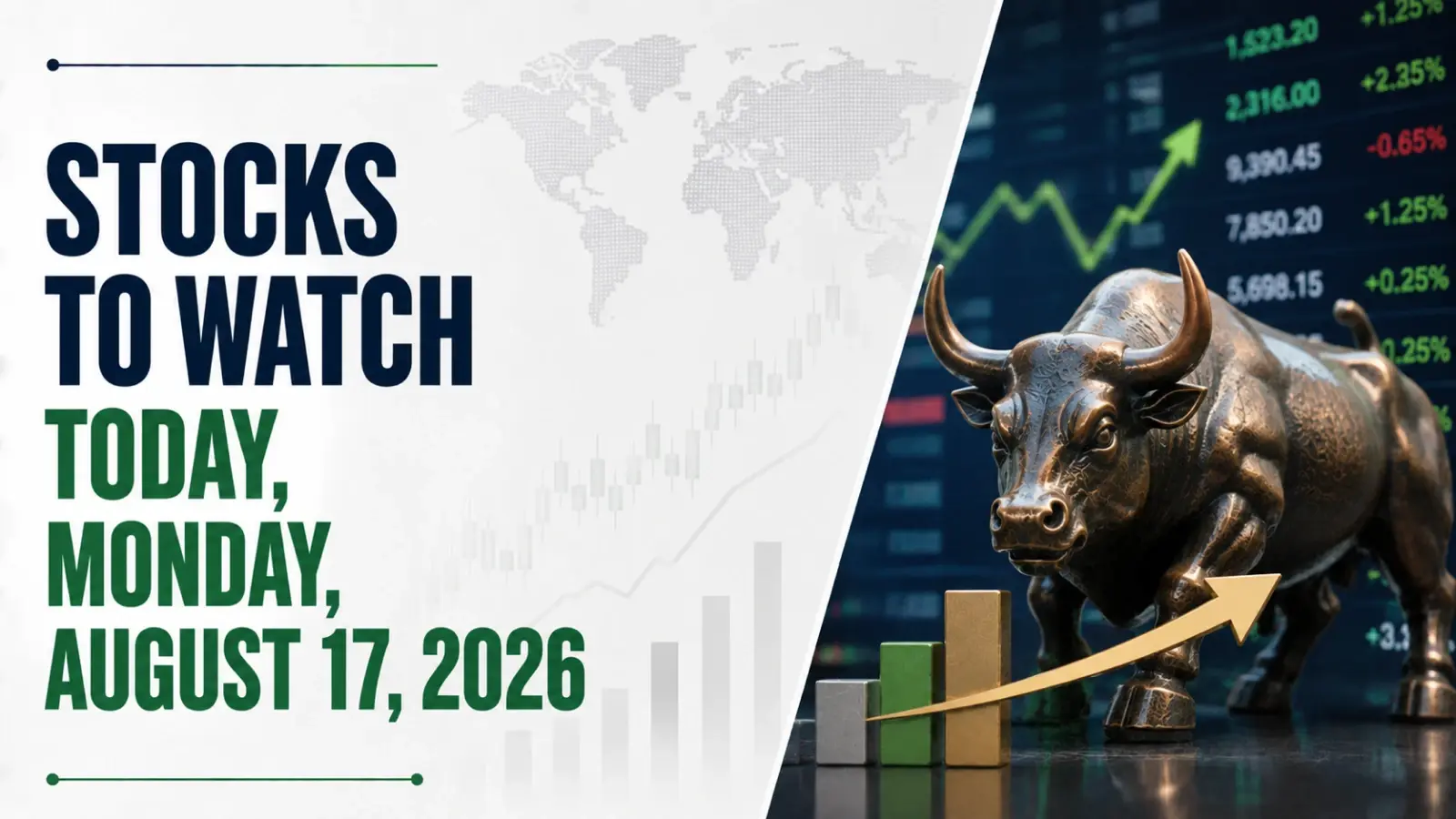 Stocks to Watch Today, Monday, August 17, 2026: Reliance Industries, Patanjali Foods, Natco Pharma, PB Fintech and BEML