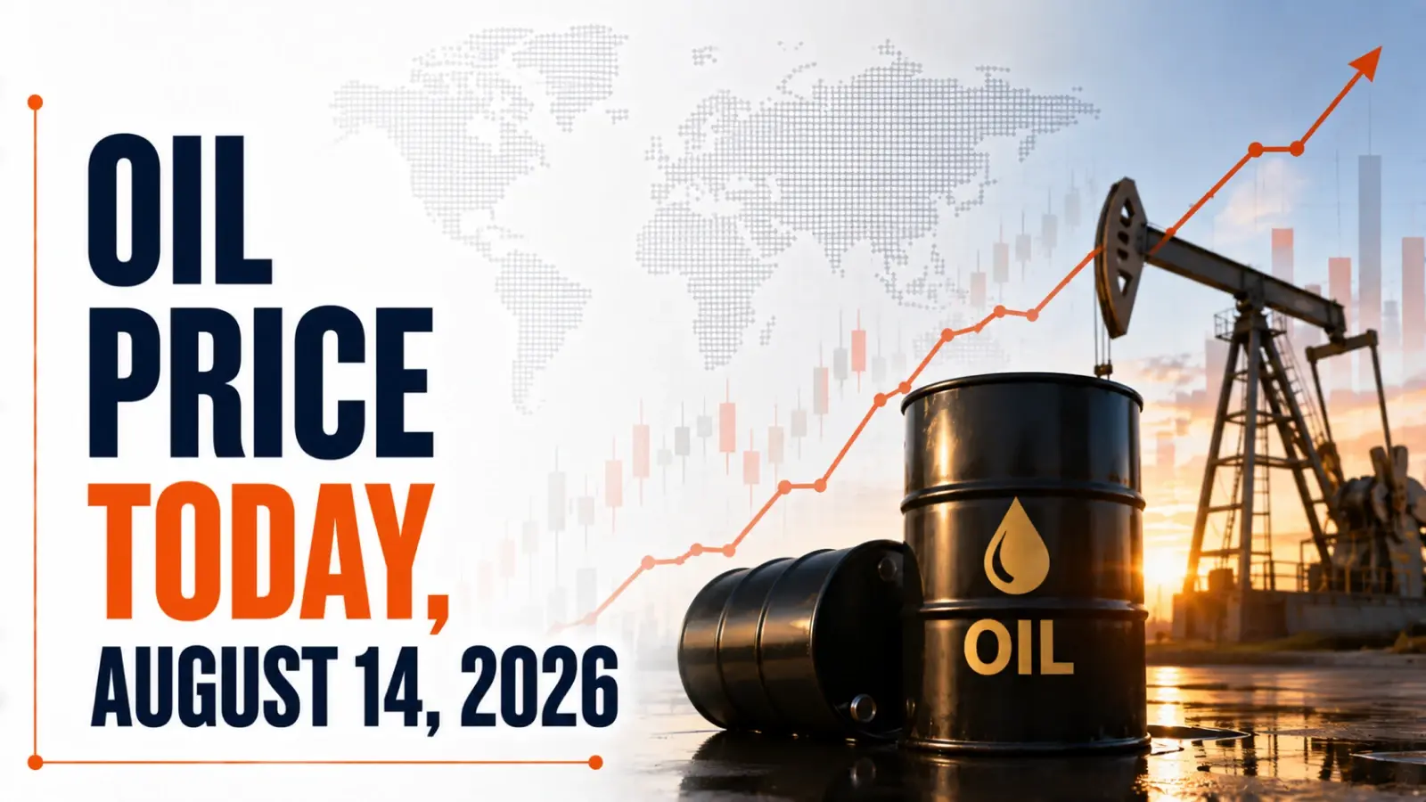 Oil Price Today, August 14, 2026: Crude Edges Up To Around $87 Per Barrel As US Threatens Indefinite Iran Blockade; Brent Set For Weekly Gain 