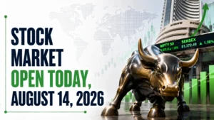 Stock Market Open Today, August 14, 2026: Sensex, Nifty Decline In Early Trade After Lower Open; Middle East Risks, FII Selling Weigh On Sentiment