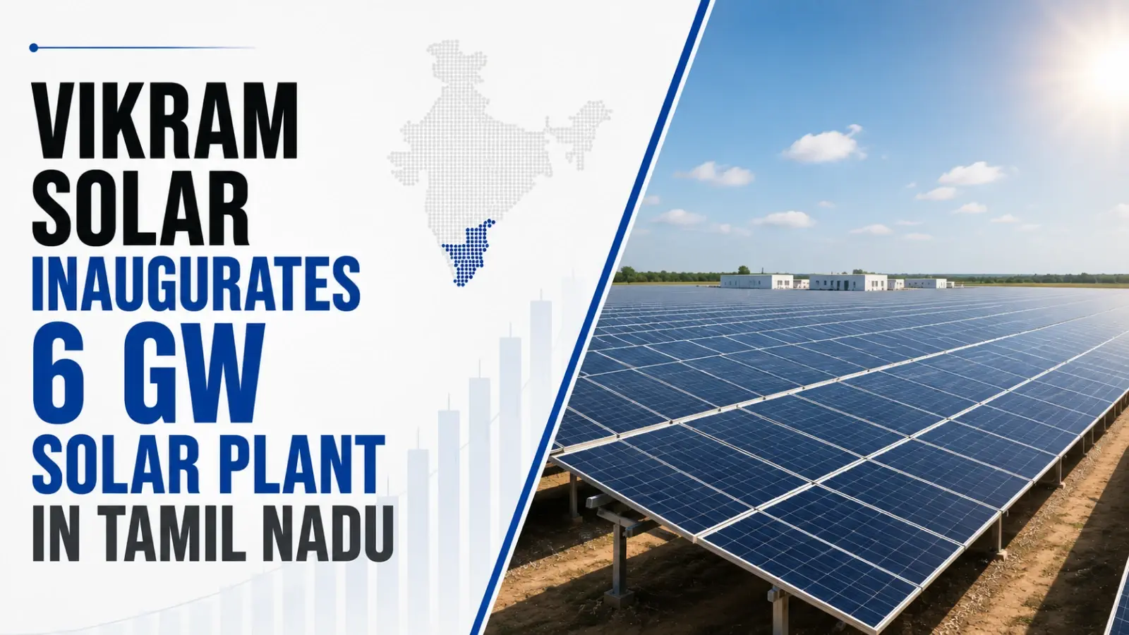 Vikram Solar Inaugurates 6 Gw Solar Plant in Tamil Nadu
