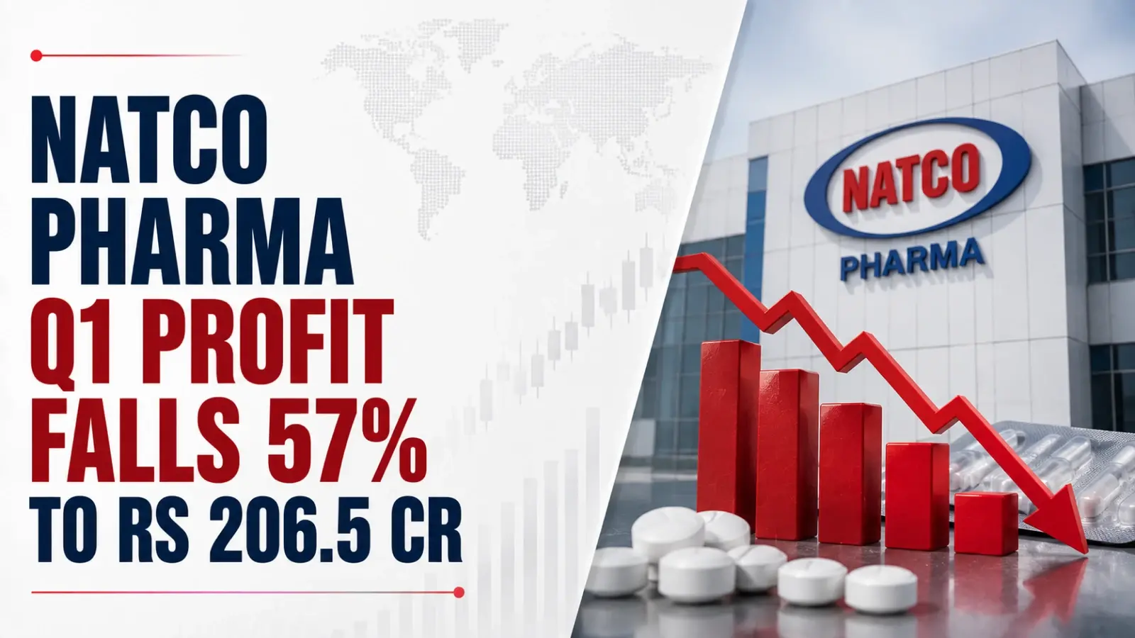 Natco Pharma Q1 Profit Falls 57% to Rs 206.5 Cr
