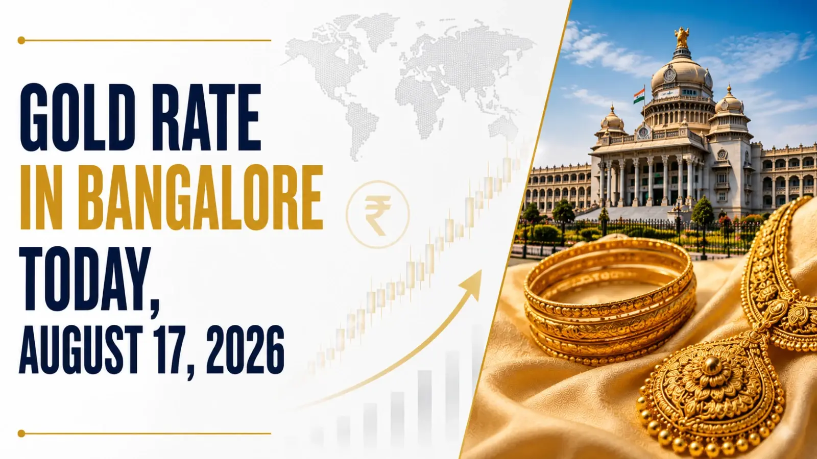 Gold Rate in Bangalore Today, August 17, 2026: 24K Gold Rises to ₹15,566 Per Gram