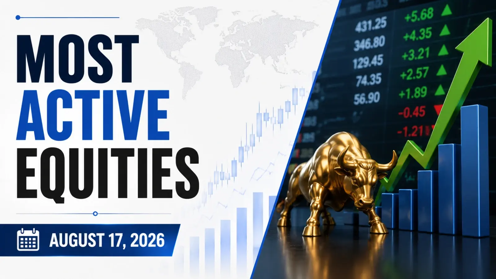 Most Active Equities, August 17, 2026, 11:30 AM IST: Vodafone Idea, PhysicsWallh and Embassy Developments in Focus