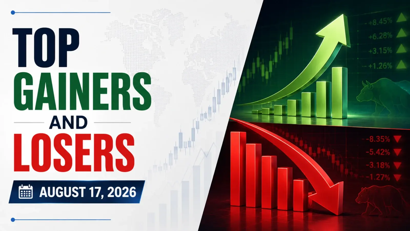 Top Gainers and Losers, August 17, 2026, 11:30 AM IST: HDFC Life Insurance, Hindalco Industries and Infosys in Focus