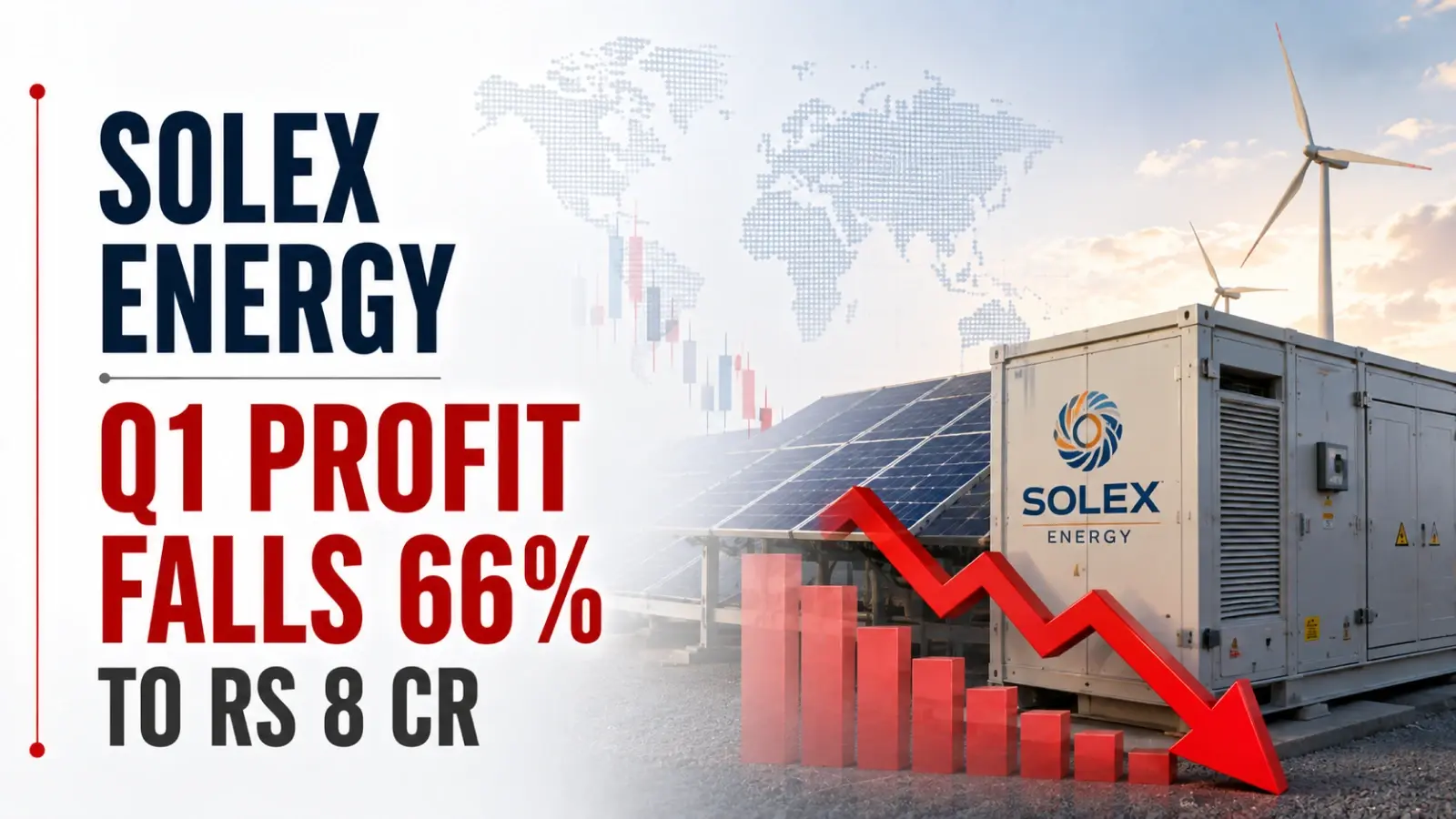 Solex Energy Q1 Profit Falls 66% to Rs 8 Cr