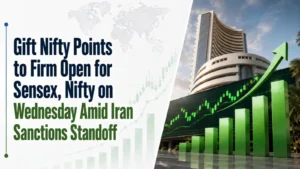 Gift Nifty Points to Firm Open for Sensex, Nifty on Wednesday Amid Iran Sanctions Standoff