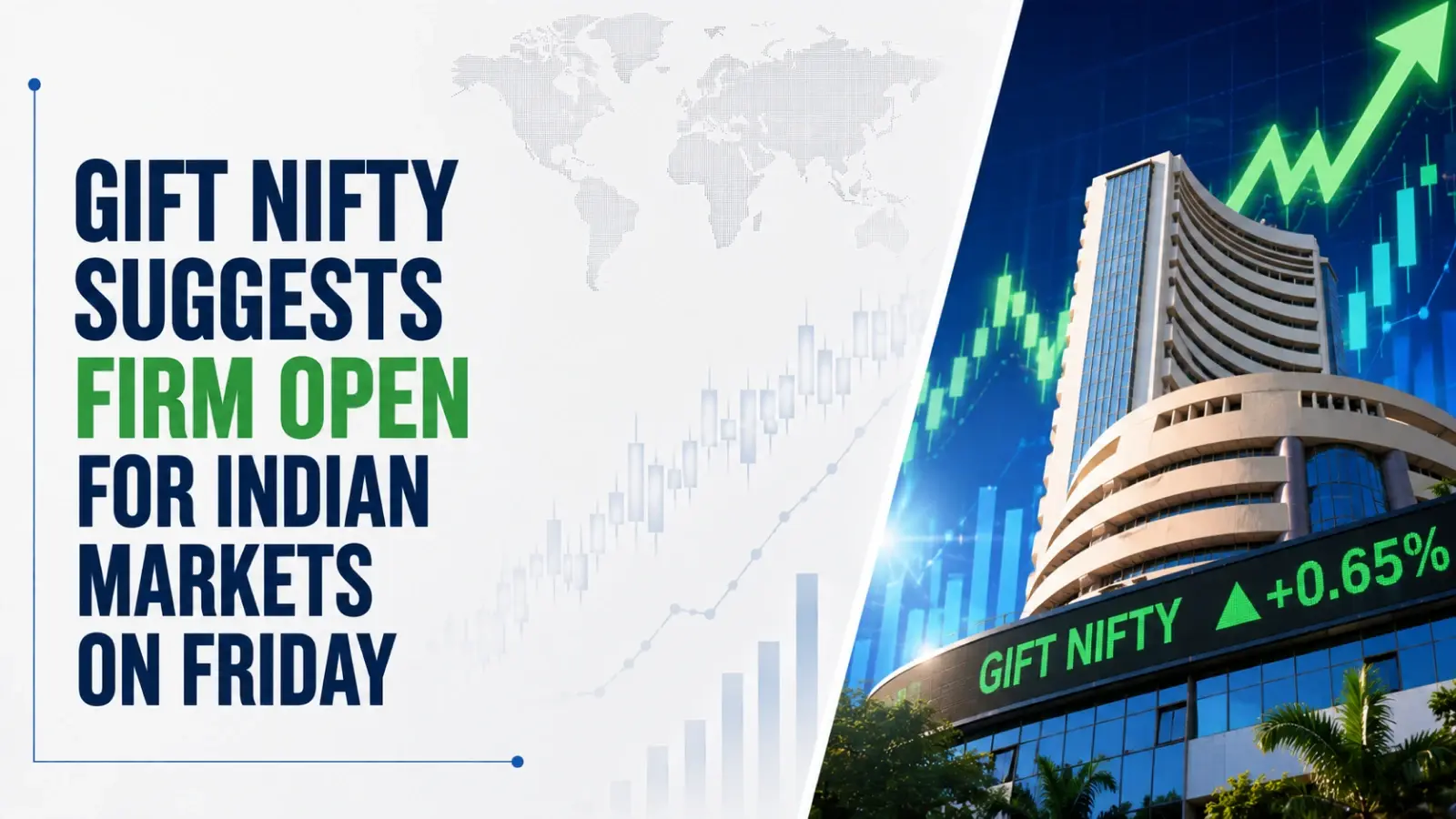 Gift Nifty Suggests Firm Open for Indian Markets on Friday