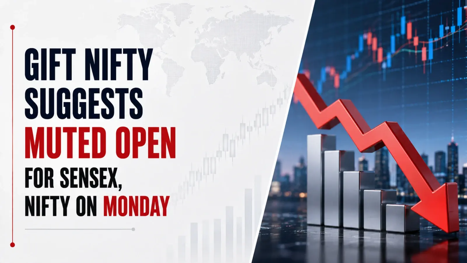 Gift Nifty Suggests Muted Open for Sensex, Nifty on Monday