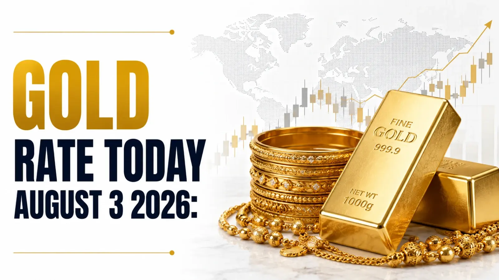 Gold Rate Today, August 3, 2026: Gold Slips Marginally on Monday, Retreating from Gains of Last Week 