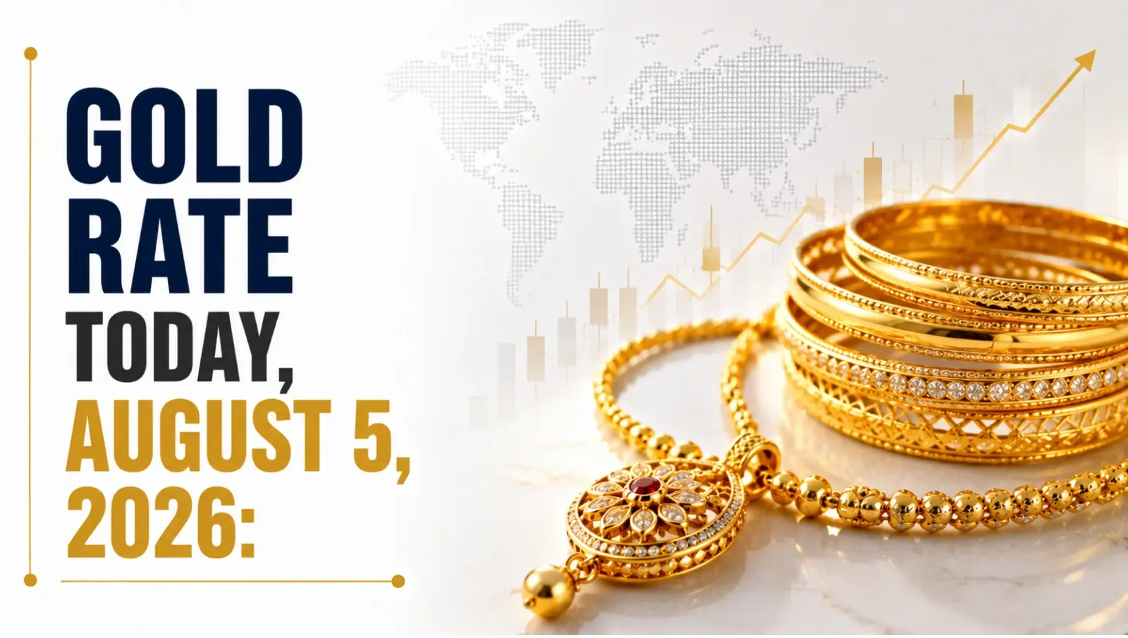 Gold Rate Today, August 5, 2026: Gold Rebounds Sharply on Wednesday, Snapping Two-Session Slide 