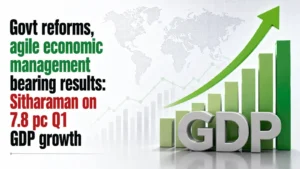 Govt Reforms, Agile Economic Management Bearing Results: Finance Minister Nirmala Sitharaman on 7.8% Q1 GDP Growth