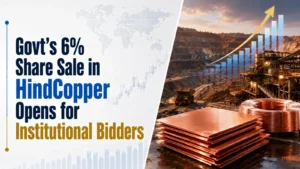 Govt’s 6% Share Sale in HindCopper Opens for Institutional Bidders