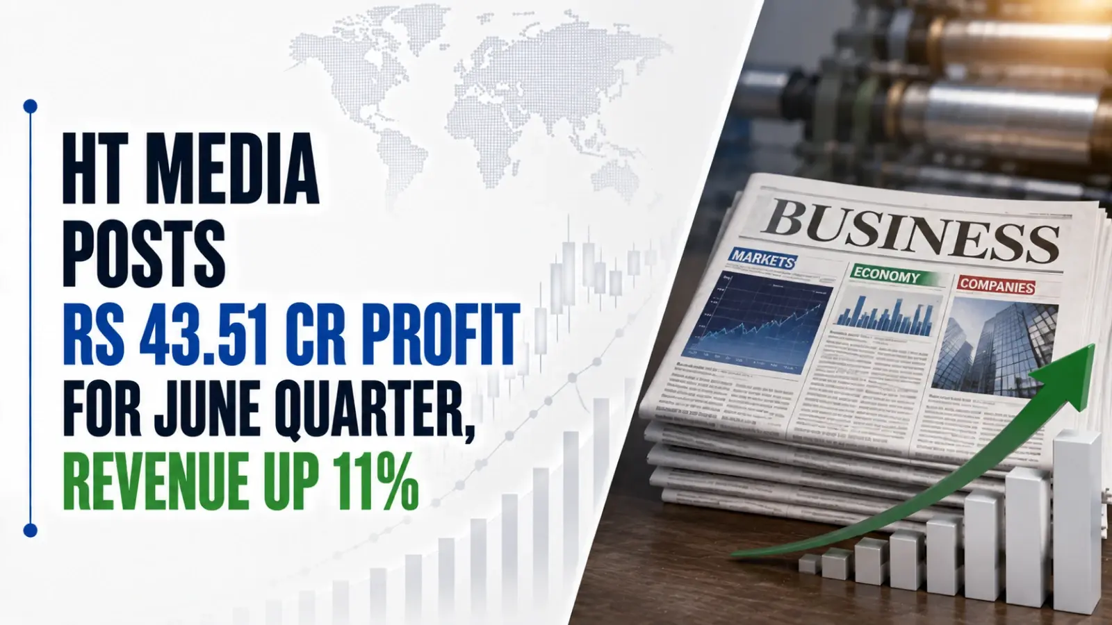 HT Media Posts Rs 43.51 Cr Profit for June Quarter, Revenue Up 11%