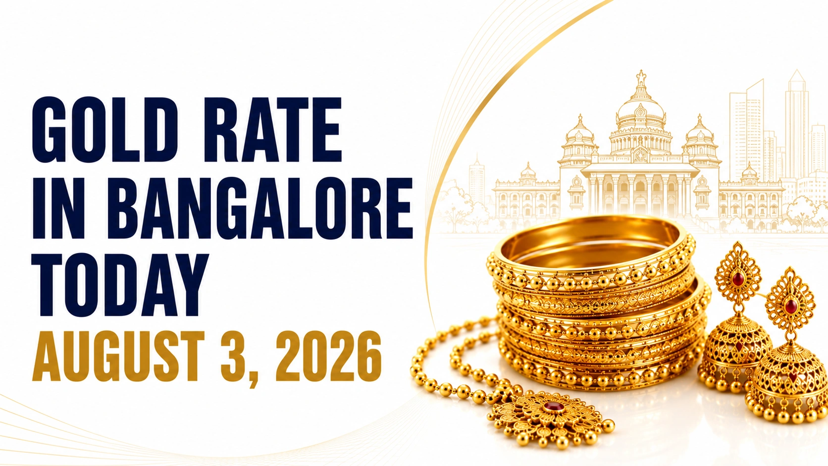 Gold Rate in Bangalore Today, August 3, 2026: Bullion Prices Stay Steady