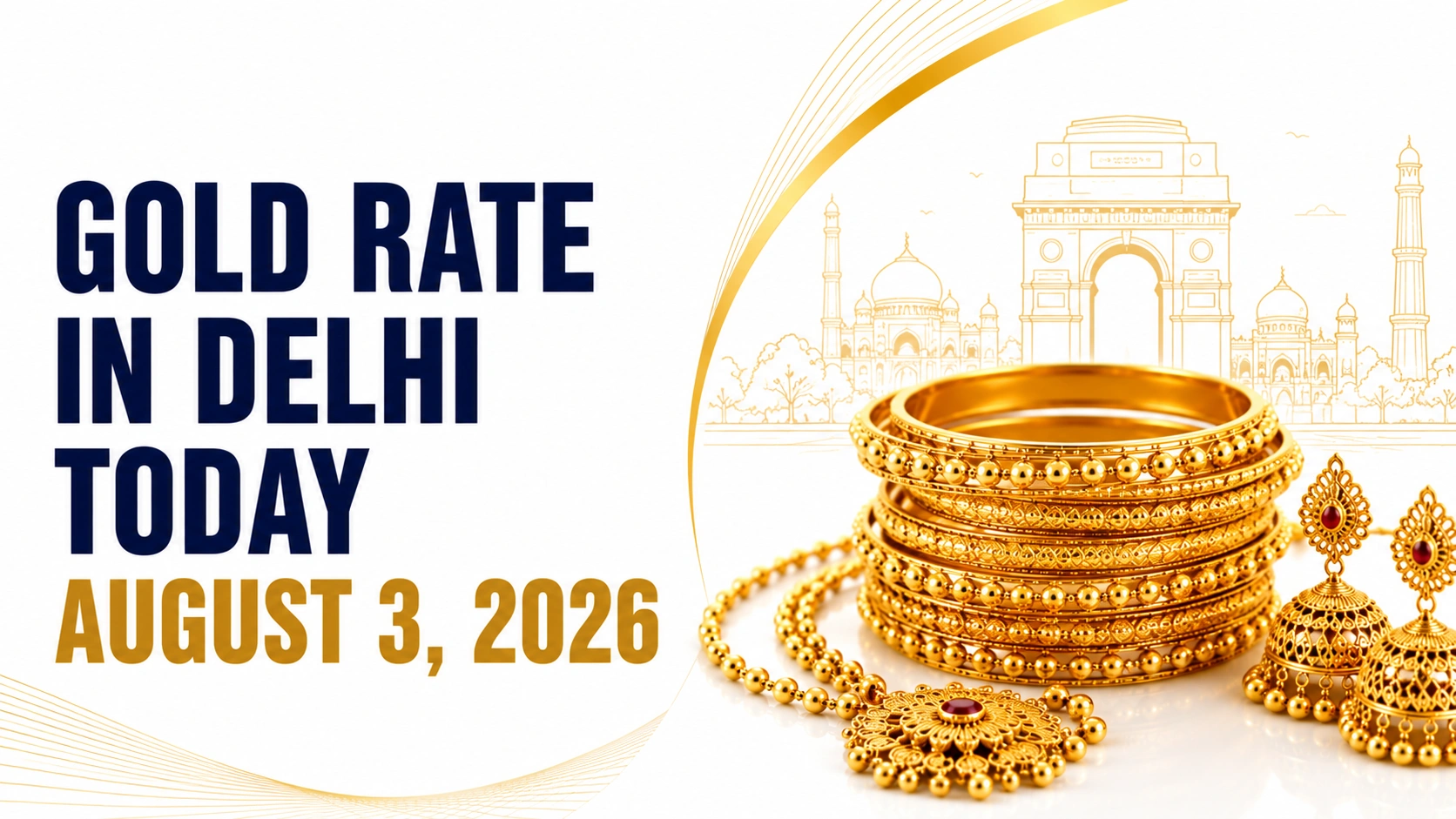 Gold Rate in Delhi Today, August 3, 2026: Prices Remain Unchanged