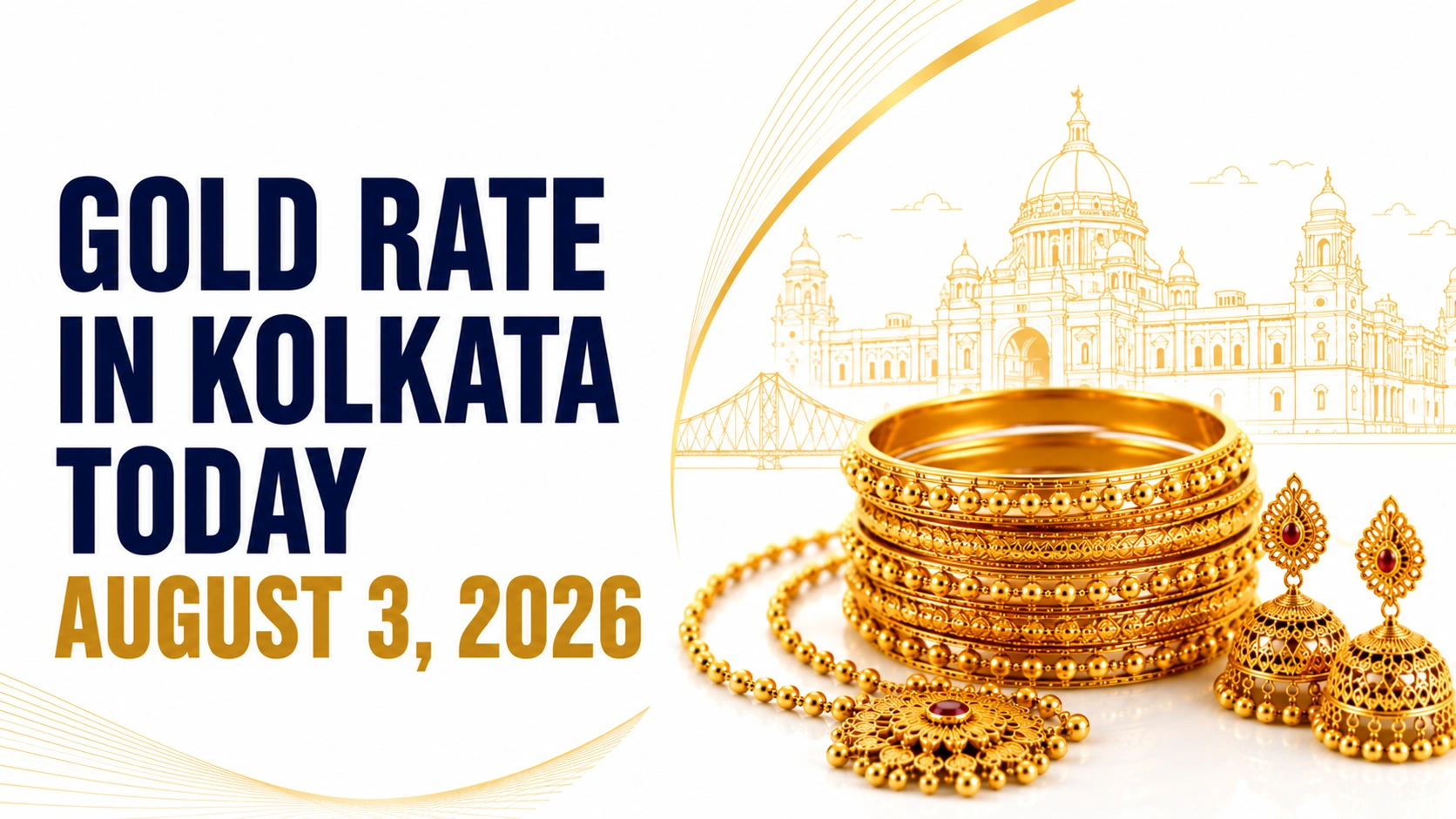 Gold Rate in Kolkata Today, August 3, 2026: Prices Hold Steady 