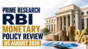 HSL Prime Research RBI Monetary Policy Review: 05 August 2026
