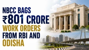 NBCC Bags ₹801 Crore Work Orders From RBI And Odisha; Shares Gain 1.22%