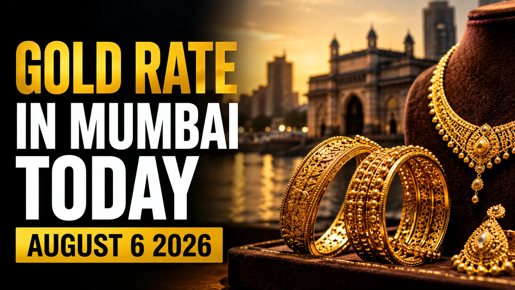 Gold Rate in Mumbai Today, August 6, 2026: Gold Extends Rally as 24K Rate Climbs to ₹14,973 Per Gram
