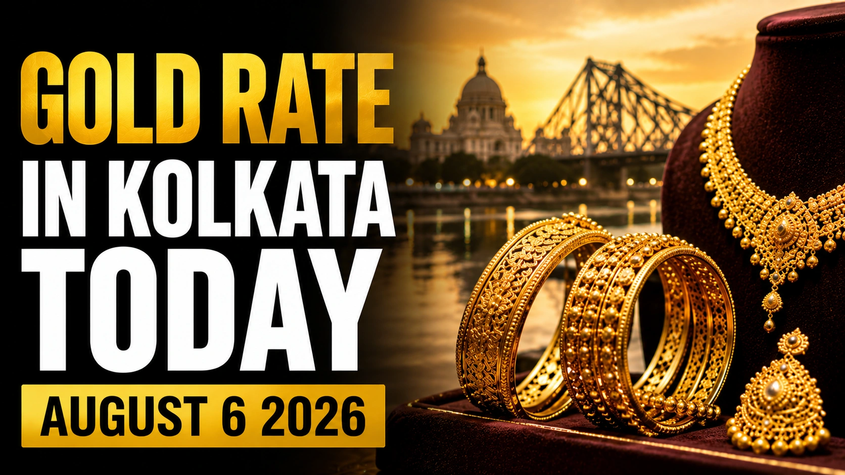 Gold Rate in Kolkata Today (August 6, 2026): Gold Extends Rally, Surges Nearly ₹400 in a Day