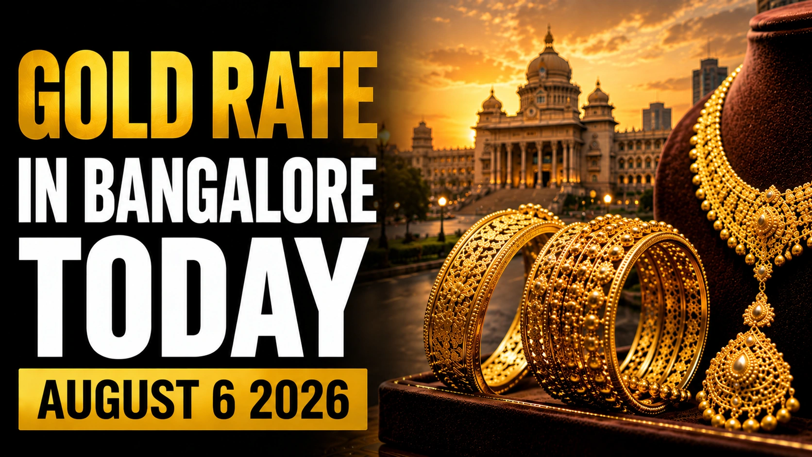 Gold Rate in Bangalore Today, August 6, 2026: Gold Extends Rally as 24K Rate Climbs to ₹14,973 Per Gram