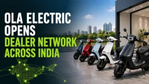 Ola Electric Opens Dealer Network Across India; Shares Up 0.43%