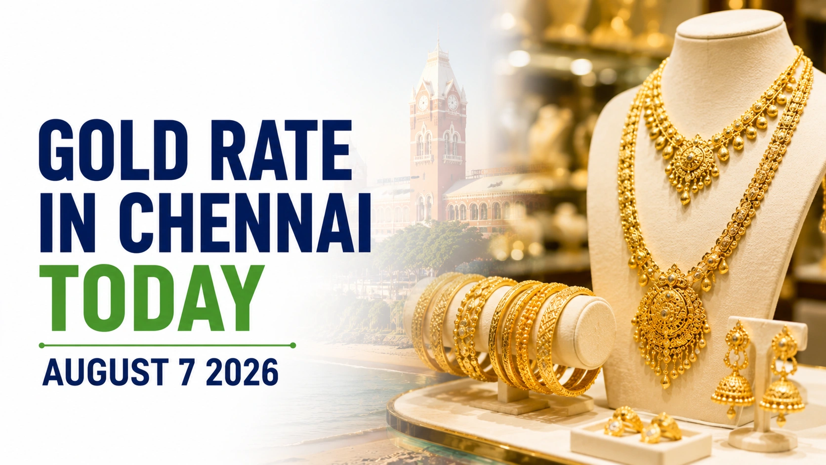 Gold Rate in Chennai Today, August 7, 2026: Gold Holds Firm Above ₹15,000 as Rally Slows