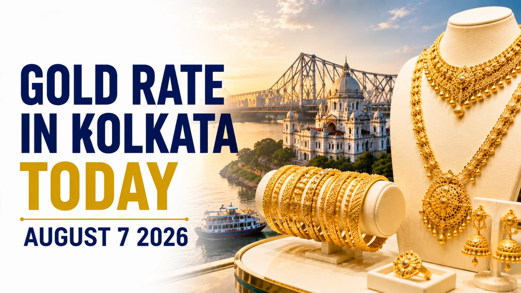Gold Rate in Kolkata Today, August 7, 2026: Gold Inches Higher, Extends Winning Streak