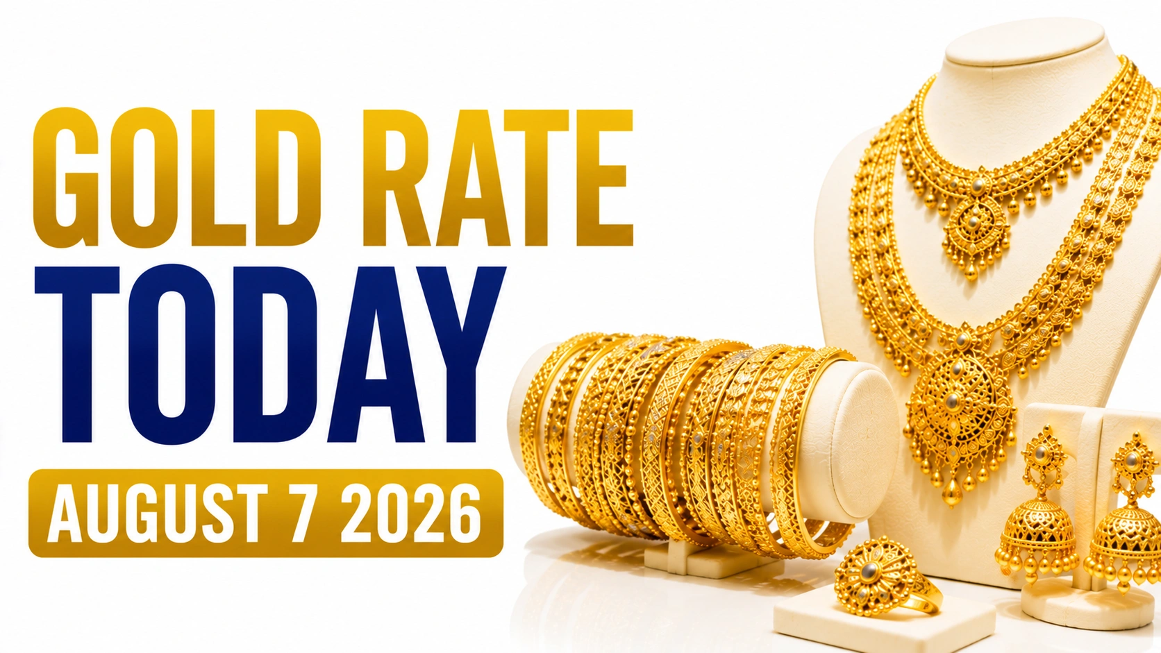 Gold Rate Today, August 7, 2026: Gold Holds Near Monthly High as Rally Enters Third Day