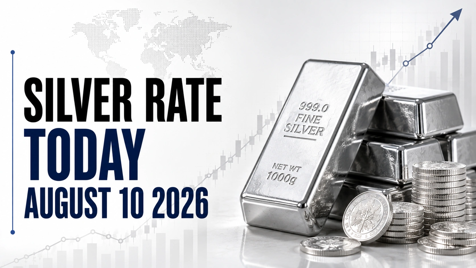 Silver Price in India Today, August 10, 2026: Silver Holds Steady at ₹245 Per Gram