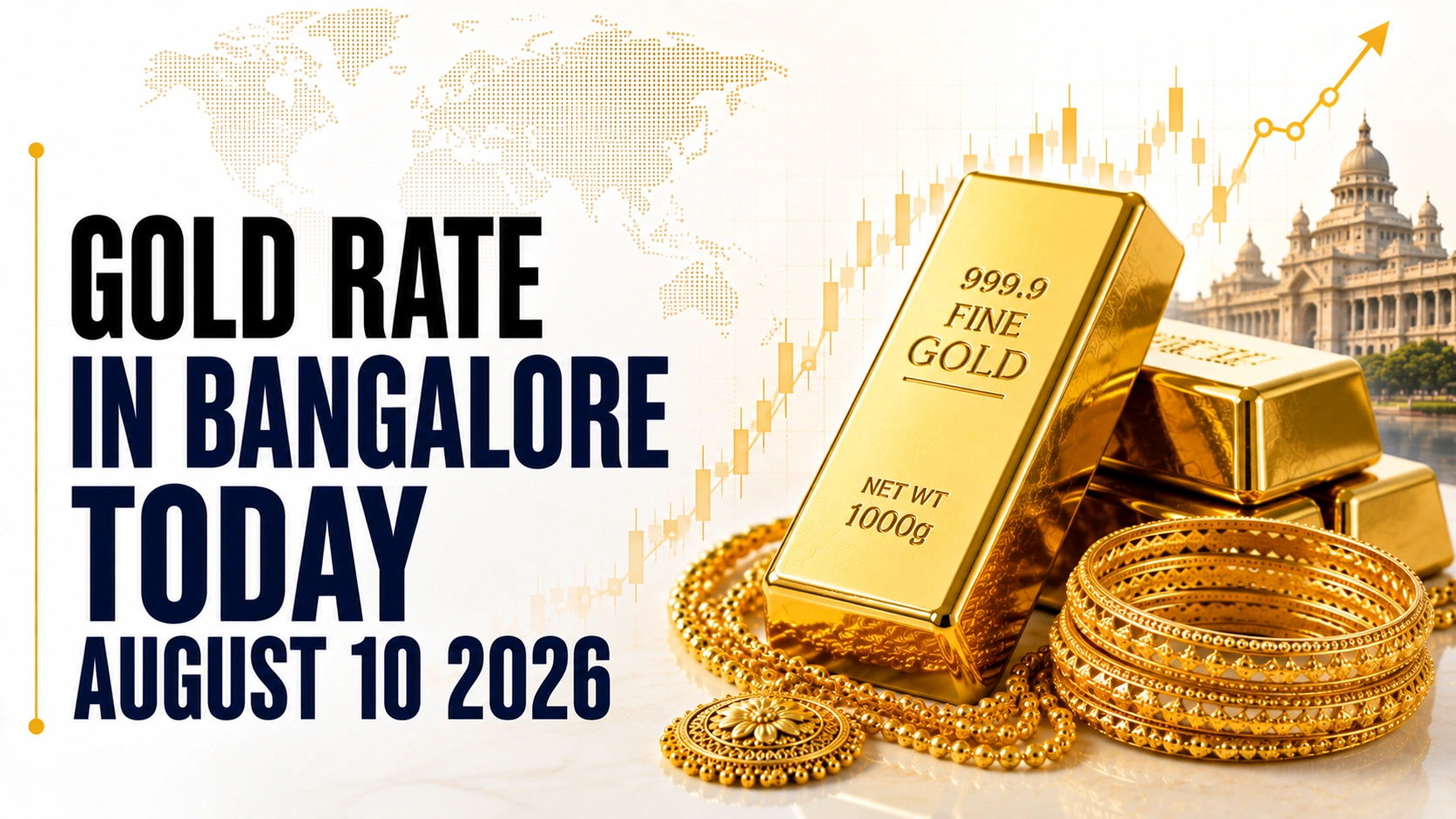 Gold Rate in Bangalore Today, August 10, 2026: 24K Gold Falls to ₹15,197 Per Gram