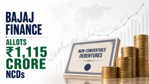 Bajaj Finance Allots ₹1,115 Crore NCDs; Shares Rise 1.94%