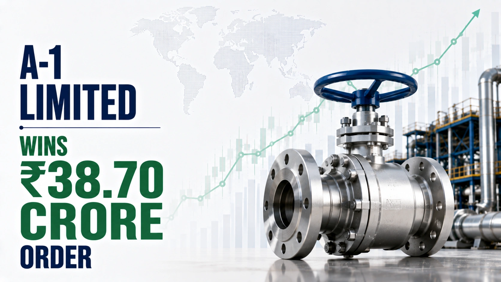 A-1 Limited Wins ₹38.70 Crore Order; Shares Rise 1.8%