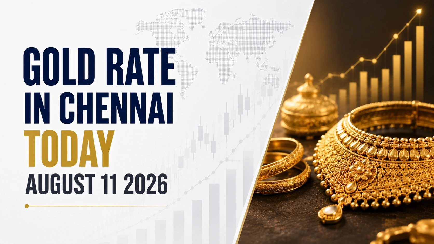 Gold Rate in Chennai Today, August 11, 2026: 24K Gold Largely Steady at ₹15,217 Per Gram