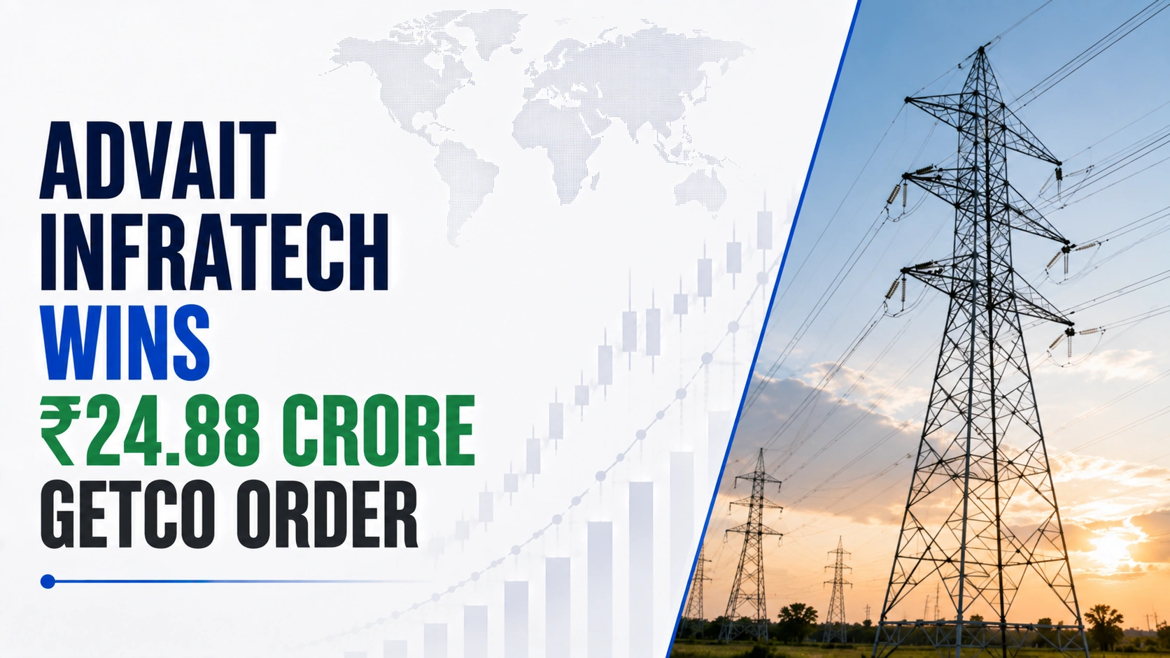 Advait Infratech Wins ₹24.88 Crore GETCO Order; Shares Fall 0.35%