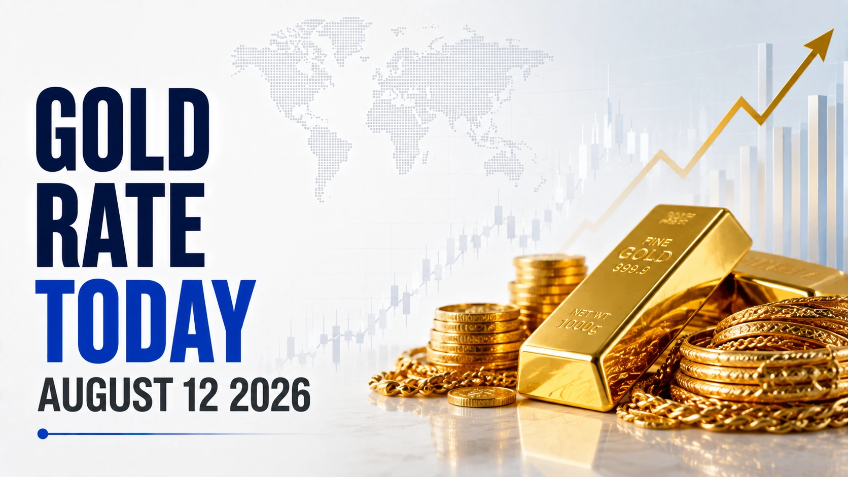 Gold Rate Today, August 12, 2026: 24K Gold Price Rises ₹104 to ₹15,486 Per Gram