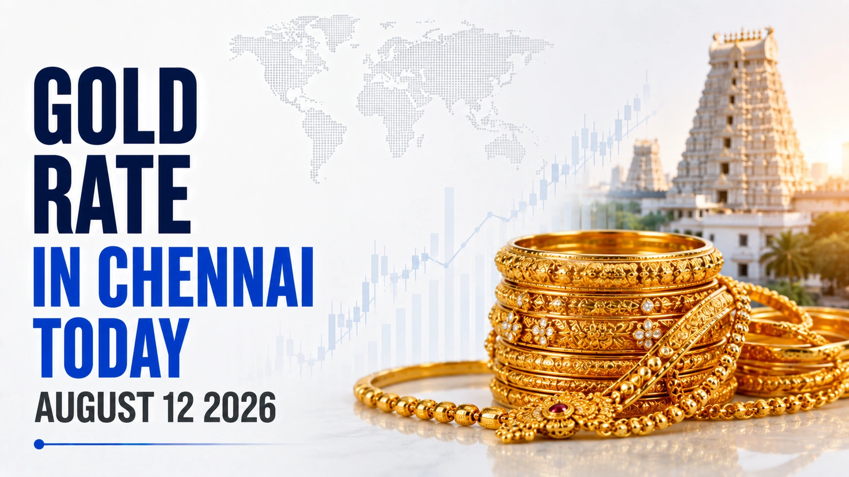 Gold Rate in Chennai Today, August 12, 2026: 24K Gold Rises to ₹15,438 Per Gram